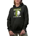 thumbnail image 1 of The Most Important Shot in Golf Quote, Golf Player, Golfing or Golfer Themed Merch Gift, Black Hooded Sweatshirt or Hoodie, 3XL, 1 of 5