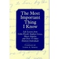 thumbnail image 1 of Pre-Owned The Most Important Thing I Know: Life Lessons Fromcolin Powell, Stephen Covey, Maya Angleou and 1 (Hardcover) by Lorne Adrian, Lorne A Adrain, 1 of 1