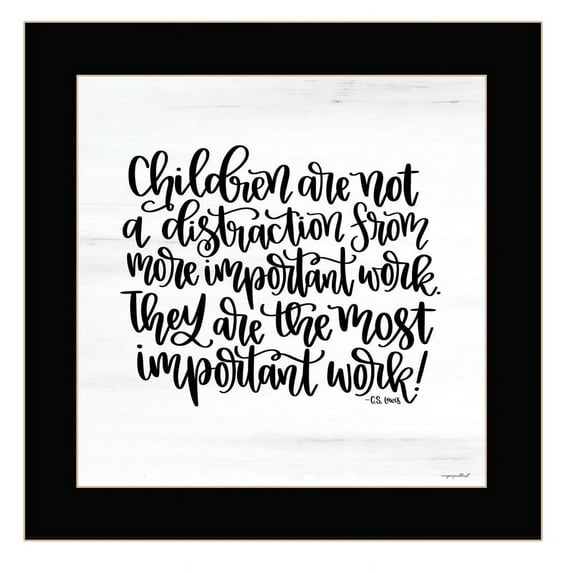 The Most Important Work by Imperfect Dust Print Wall Art Wood Multi-Color