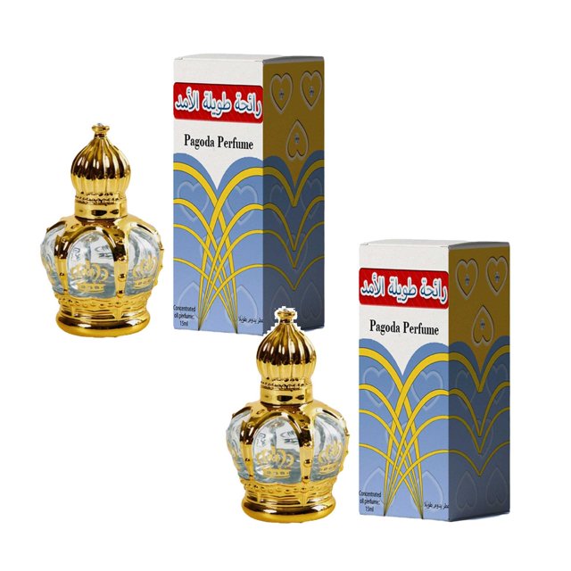 The Most Wanted Parfum, Mini Arabic Glass Roller Bottles Gold