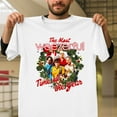 thumbnail image 1 of The Most Weezerful Time Of The Year Funny Christmas Graphic Unisex T-Shirt, Retro Gift V50721, Up to Size 5XL, 1 of 2