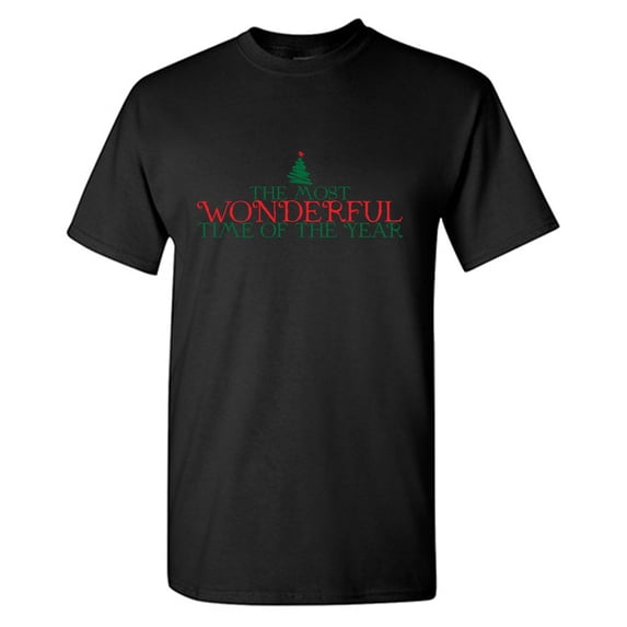 The Most Wonderful Time Sarcastic Humor Graphic Novelty Funny Tall T Shirt