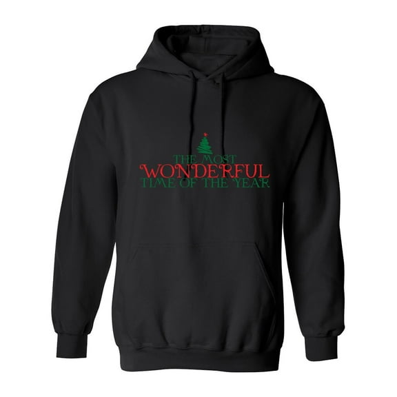 The Most Wonderful Time Sarcastic Humor Novelty Funny Men's Hoodies