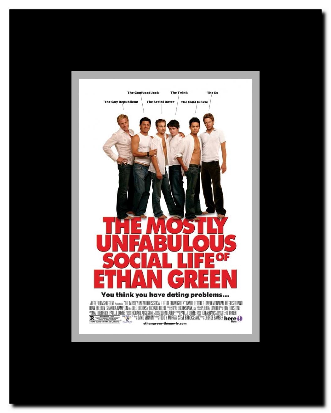The Mostly Unfabulous Social Life of Ethan Green Framed Movie Poster