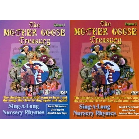 The Mother Goose Treasury: Volumes 1 & 2 (DVD)