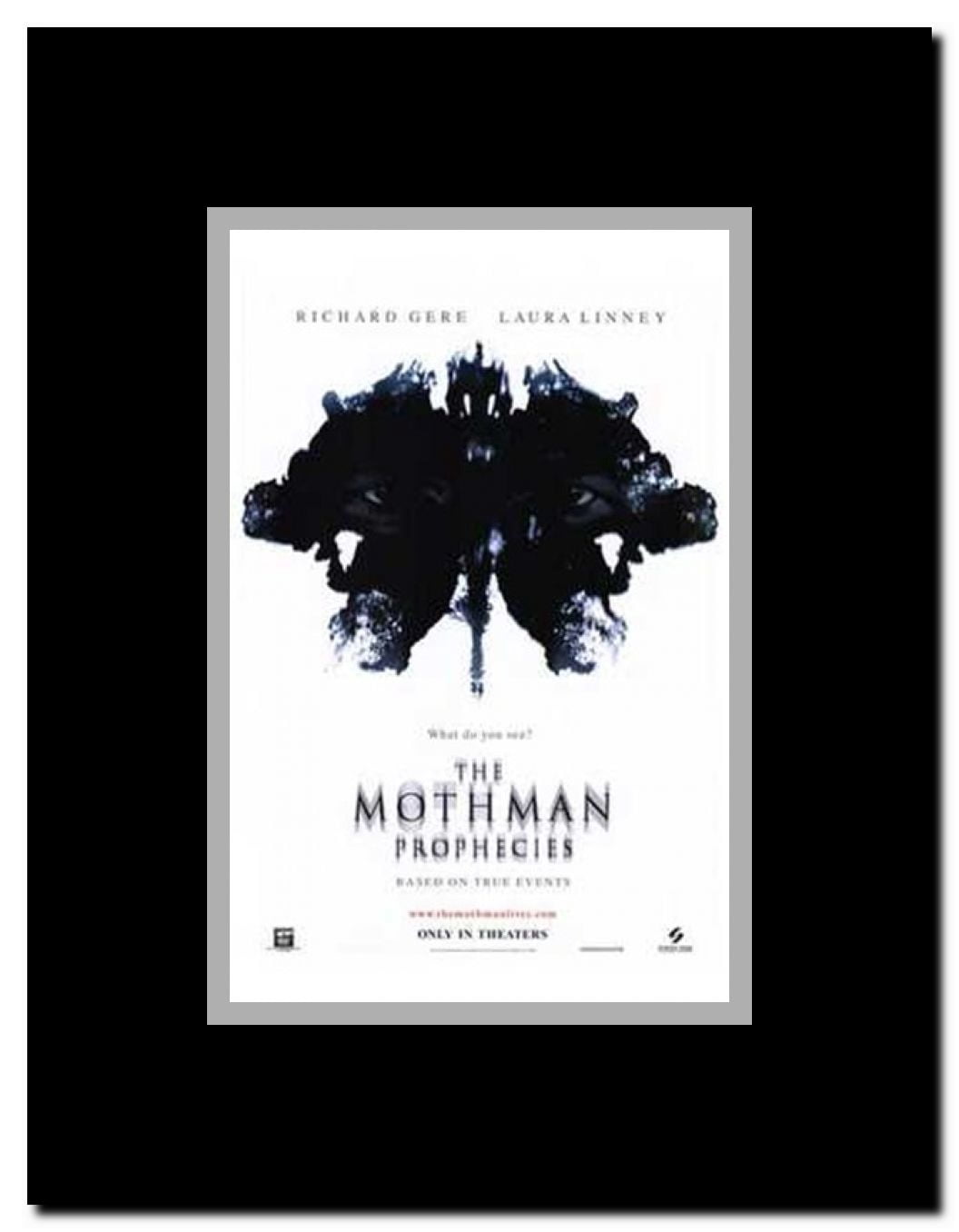 The Mothman Prophecies Framed Movie Poster