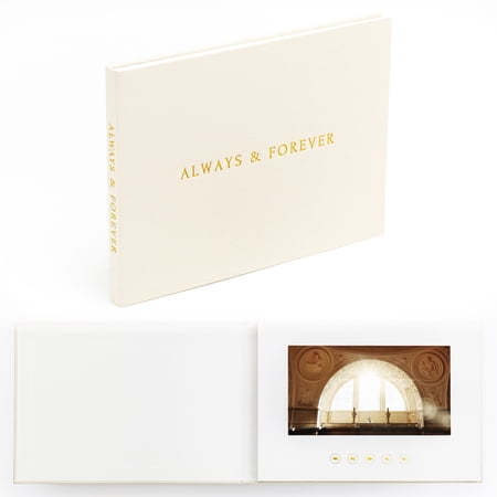 The Motion Books - ALWAYS & FOREVER - Gold Foil - Video Book
