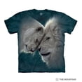 thumbnail image 1 of The Mountain 1059371 Green & White Lions Love Adult Classic Tee - Medium, 1 of 2