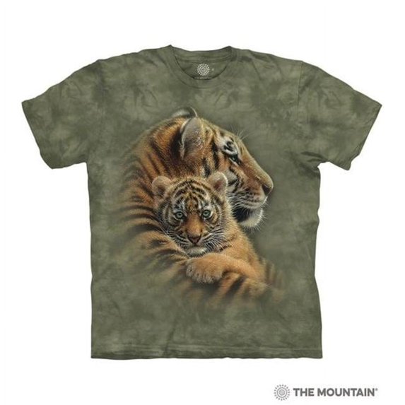 The Mountain 1064330 Green Cherished Adult Classic Tee - Small