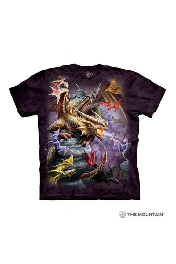 1064394 Purple Dragon Clan Adult Classic Tee - 2XL