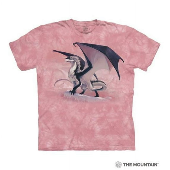 The Mountain 1064653 Pink Frostborn Adult Classic Tee - Extra Large