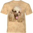 thumbnail image 1 of The Mountain 1065626 Tan Happy Poodle Portrait Adult Classic Tee - 4XL, 1 of 1
