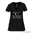 thumbnail image 1 of The Mountain 4191171 Black the Supremes V-Necks T-Shirt - Medium, 1 of 1
