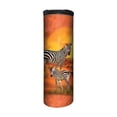 thumbnail image 1 of The Mountain 5965891 17 oz Blank White Mama & Baby Zebra Barista Stainless Steel Travel Tumbler - Medium, 1 of 1