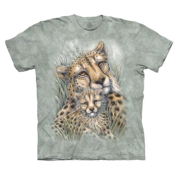 The Mountain Cheetahs Leopard Tiger King Wild Big Cats Exotic Animal Cotton Adult T-Shirt 2X