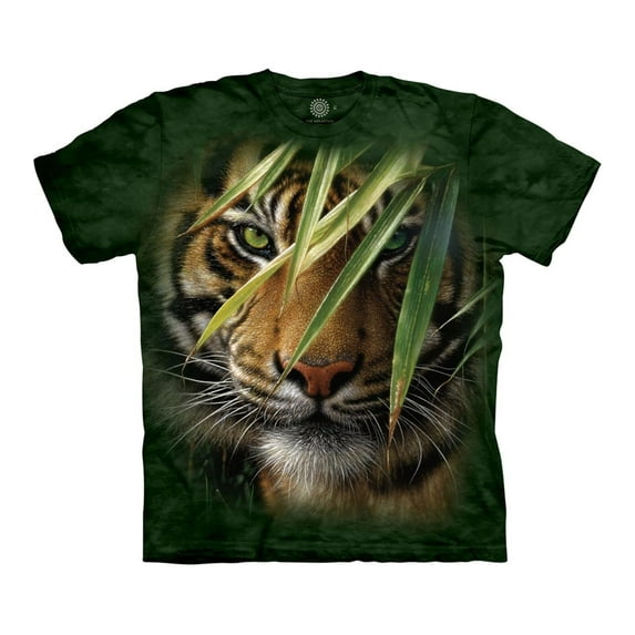 The Mountain Emerald Forest Adult T-Shirt, Green, Medium