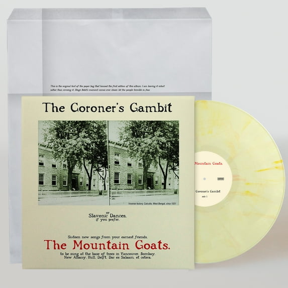 The Mountain Goats - Coroner's Gambit - Kandy Korn Hybrid Yellow - Music & Performance - Vinyl