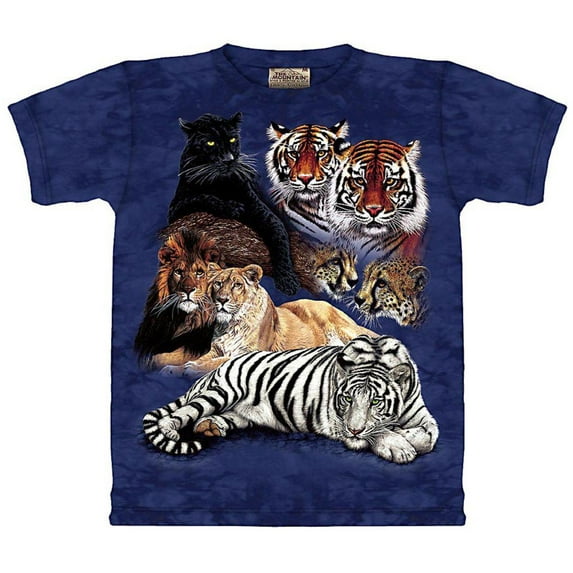 The Mountain Men's Big Cat Collage T-shirt