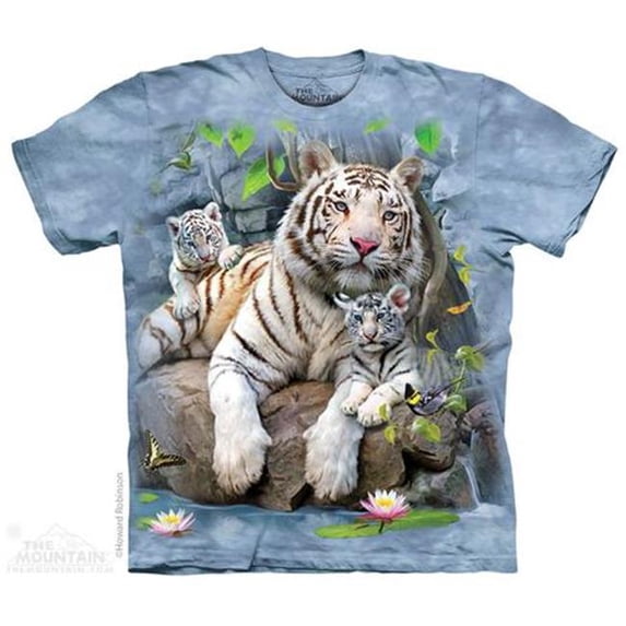 The Mountain Men's W Tigers Of Bengal T-shirt Blue