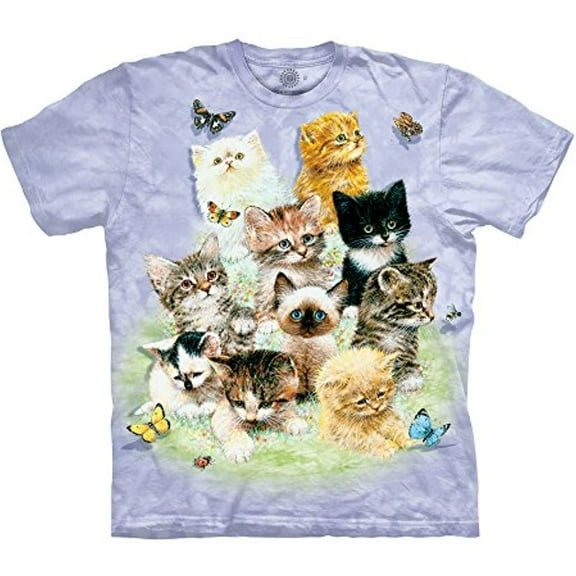The Mountain Mens 10 Kittens T-shirt