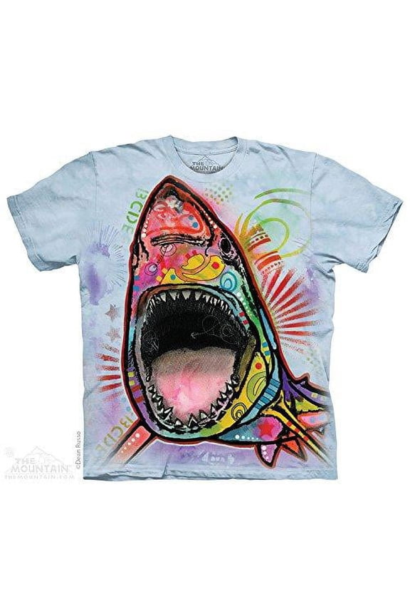 T-Shirt Shark Fish Tie Dye Shirt
