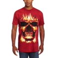 thumbnail image 1 of The Mountain T-Shirt Skulbone Fire Skeleton Tie Dye Shirt, 1 of 3
