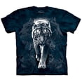 thumbnail image 1 of The Mountain Men's  White Tiger Stalk T-shirt, 1 of 2