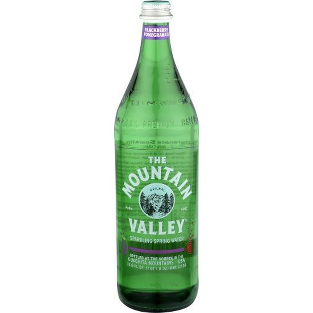 The Mountain Valley Blackberry Pomegranate Sparkling Water, 1 Liter