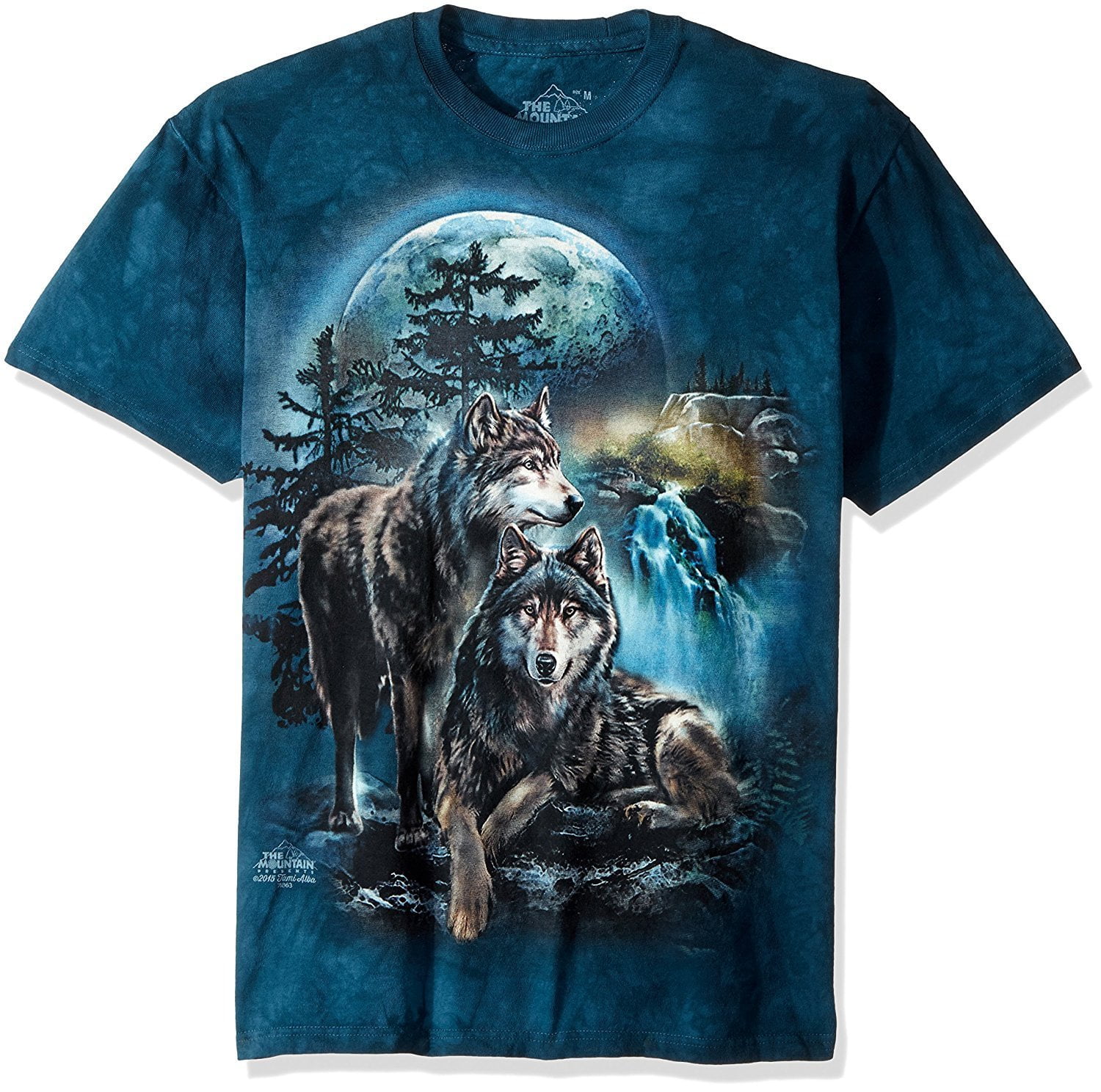 Highest Mountain 2011 Tシャツ Mサイズ The Mountain Wolf Lookout Adult T-Shirt Tee - Walmart.com