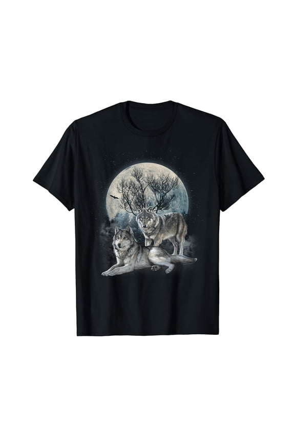 The Mountain Wolf Native American Wolf Wolves Lover T-Shirt