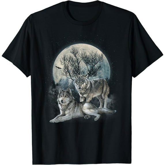 The Mountain Wolf Native American Wolf Wolves Lover Unisex T-Shirt for Men Women Kids Toddler,Black Color,Size 3XL