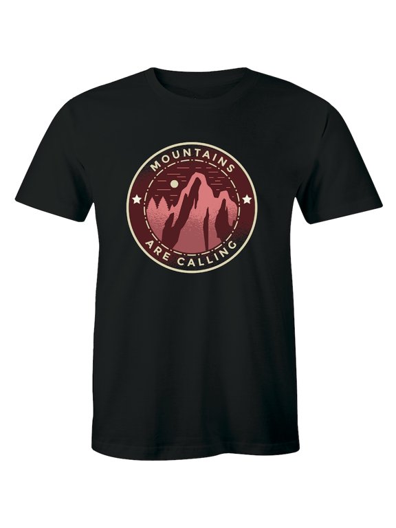 The Mountains Are Calling I Must Go Short sleeve Men's T-Shirt