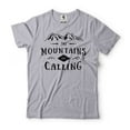 thumbnail image 1 of The Mountains Are Calling Shirt Hiking Shirt Adventure Shirts Wanderer Tshirt Nature Shirt Gift (3X-Large Grey), 1 of 6