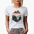 thumbnail image 1 of The Mountains Are Calling and I Must Go Art Merch Gift, White T-Shirt, Small, 1 of 5