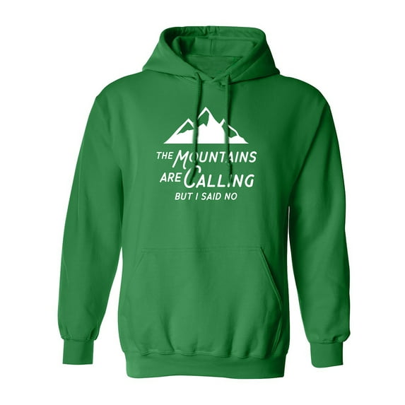 The Mountains are Calling Adult Hooded Sweatshirt