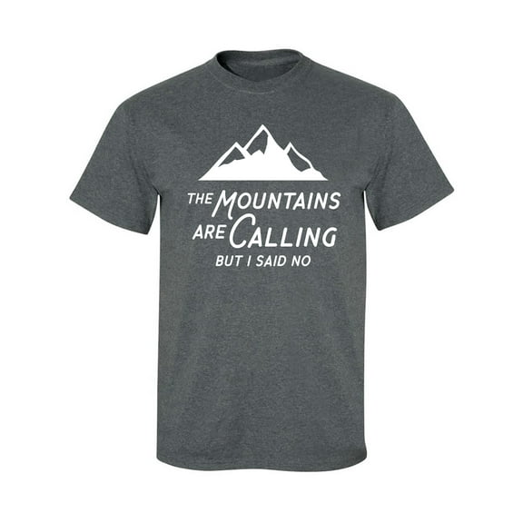 The Mountains are Calling Adult Short Sleeve T-shirt