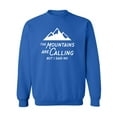 thumbnail image 1 of The Mountains are Calling Crewneck Sweatshirt, 1 of 3