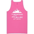 thumbnail image 1 of The Mountains are Calling Neon Tank Top, 1 of 1