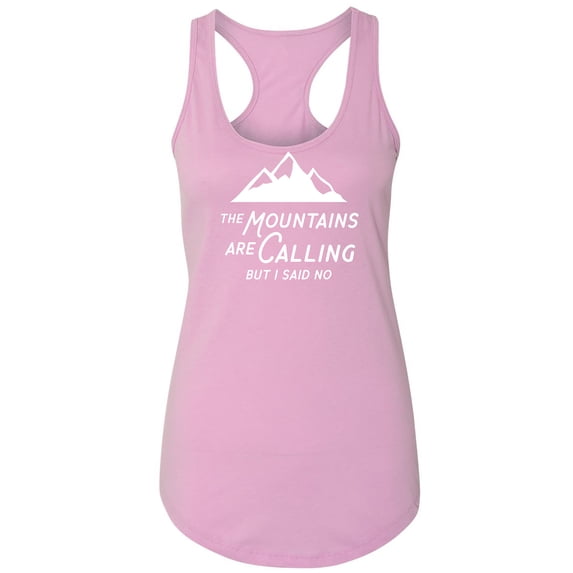The Mountains are Calling Racerback Tank