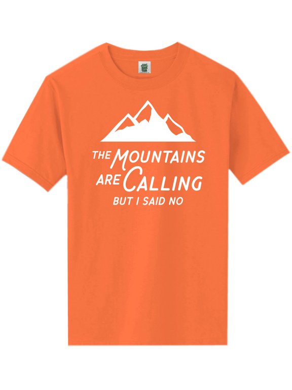The Mountains are Calling Short Sleeve Neon T-Shirt