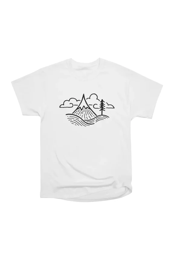 The Mountains are Calling T-Shirt Tee Gift For Him Merch For Her Apparel For Friend