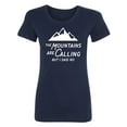 thumbnail image 1 of The Mountains are Calling Womens crewneck tee, 1 of 2