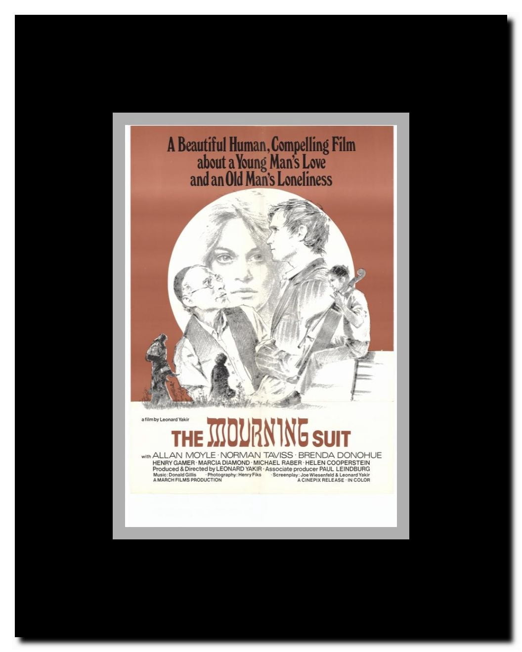 The Mourning Suit Framed Movie Poster