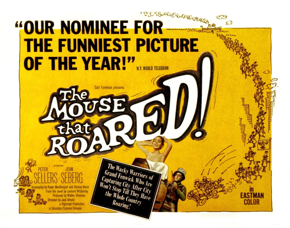 The Mouse That Roared Canvas Art - (28 x 22)