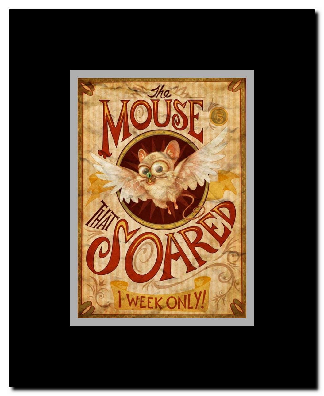 The Mouse That Soared Framed Movie Poster