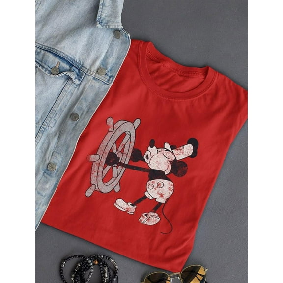The Mouse Whistling T-shirt Women's -SmartPrintsInk Designs