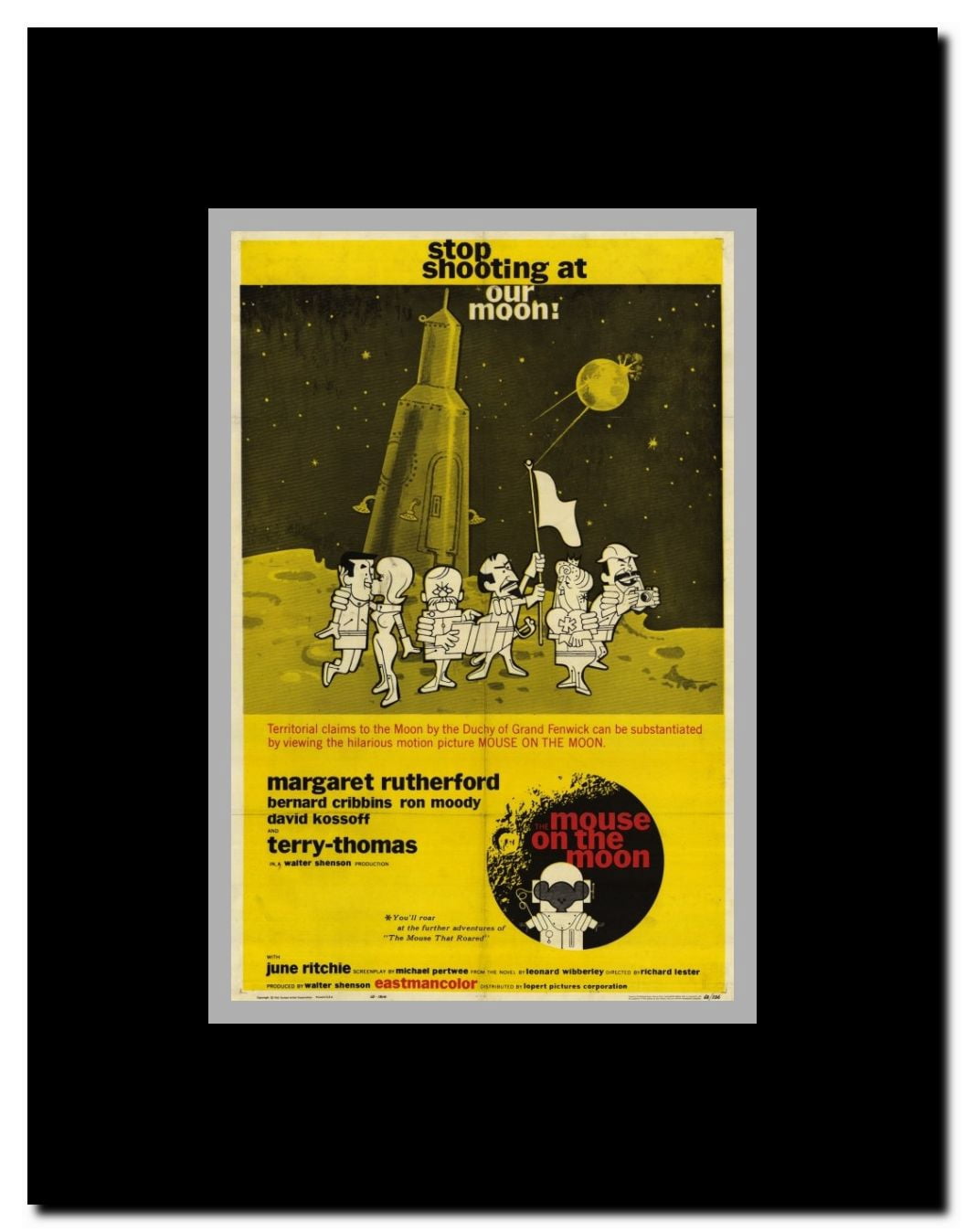 The Mouse on the Moon Framed Movie Poster