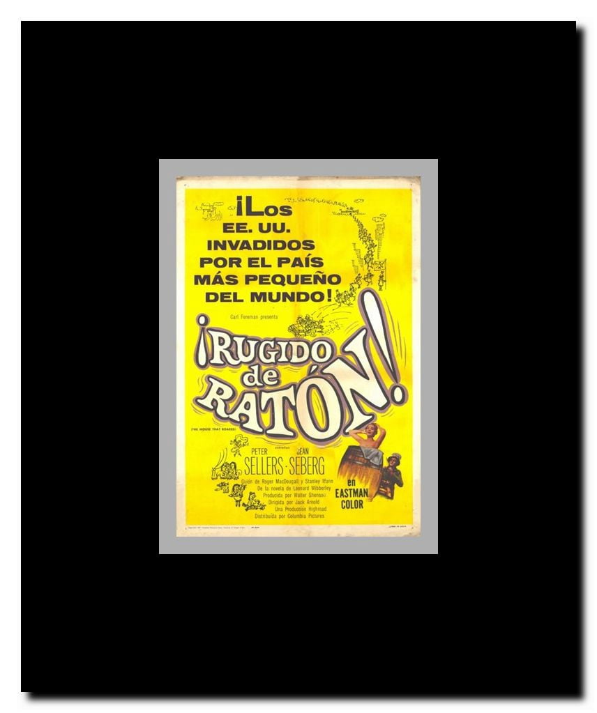 The Mouse that Roared Framed Movie Poster