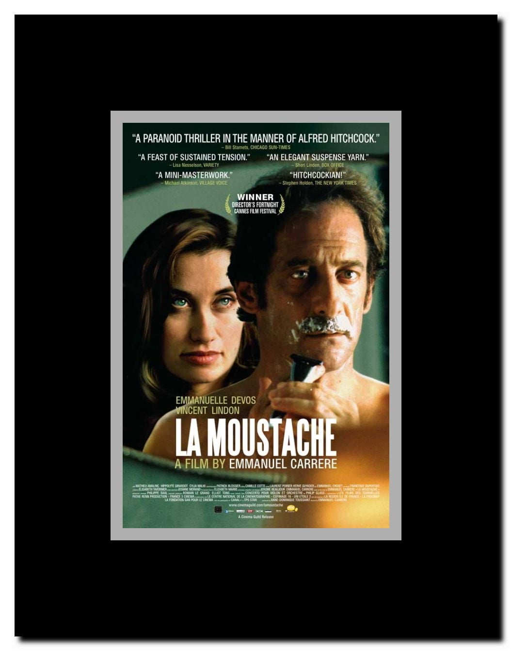 The Moustache Framed Movie Poster