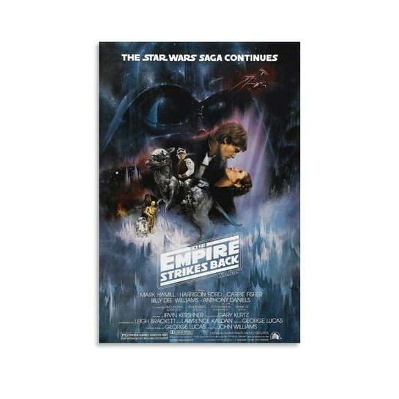 The Movie Empire Art Poster Strikes Back Wall Print Canvas Art Poster And Wall Art Picture Print Modern Family Bedroom Decor Posters